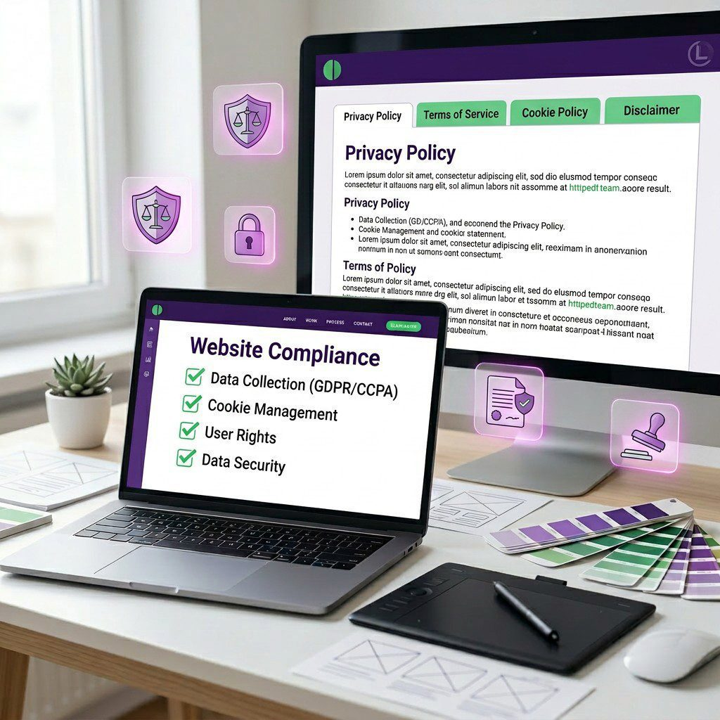 Privacy Policy, Website compliance legal pages photo